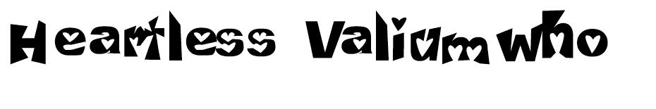 Heartless font